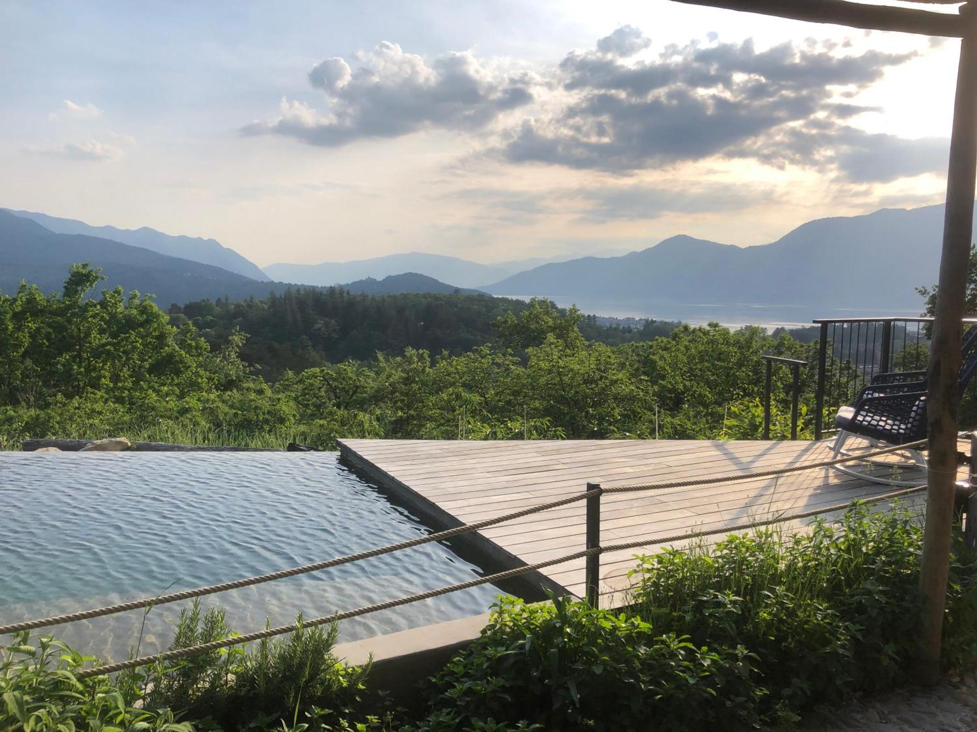 Agriturismo Voeuja Lago Maggiore Luino Zewnętrze zdjęcie